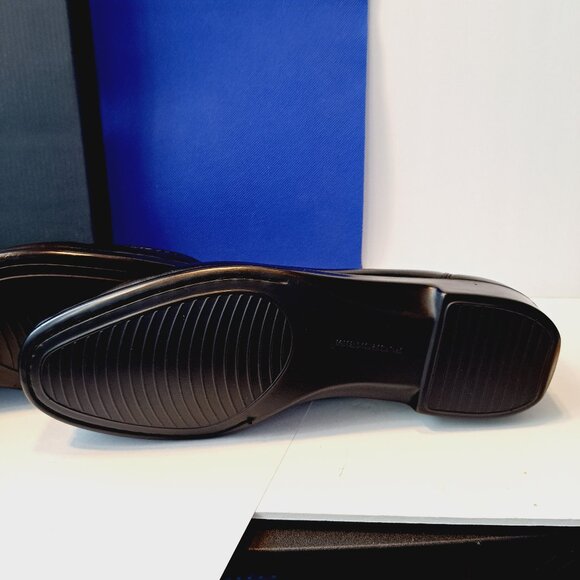 Men's Florsheim, Riva Poly Slip-On 17088-01 Black Leather 11 1/2 D - Picture 9 of 15